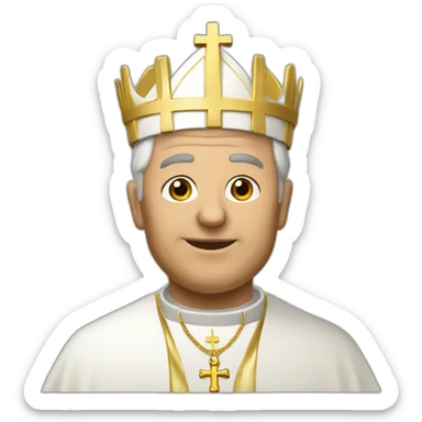 Le pape sticker