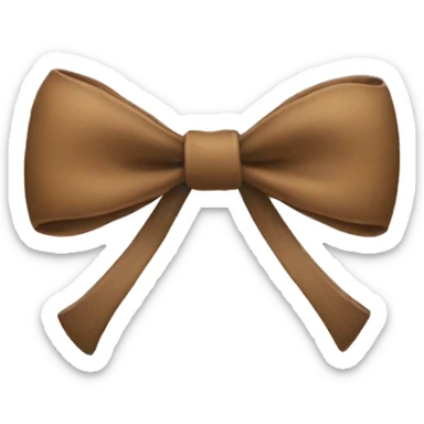 A bow sticker