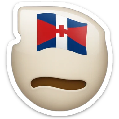 bandera cruz de borgoña sticker