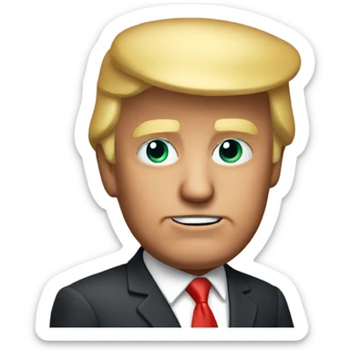 Donald Trump sticker