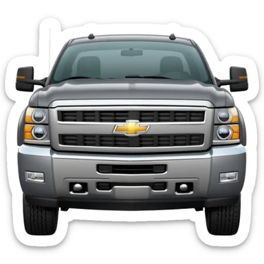 2009 Chevy Silverado 2500 HD crew cab sticker