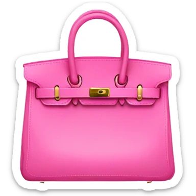 pink birkin sticker