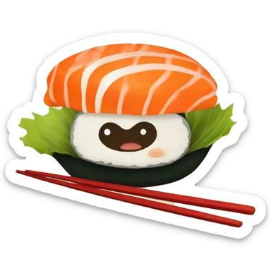 Temari sushi sticker