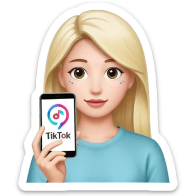  la certification  Tik Tok sticker