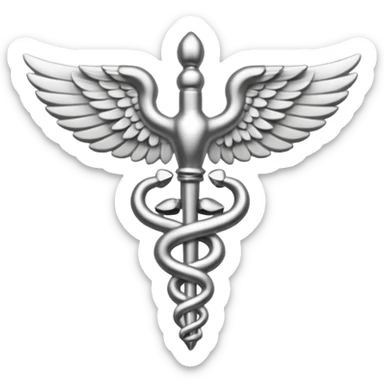 Images for the adaptive pack must be monochrome with transparency for correct display --  caduceus sticker