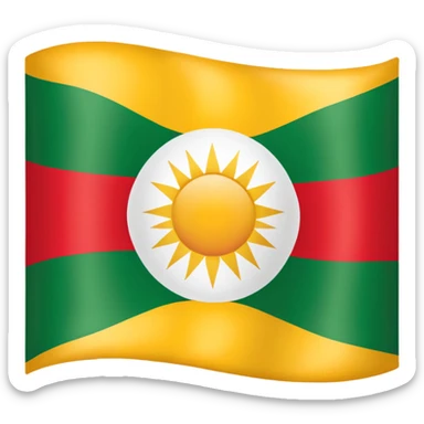 KURDİSTAN FLAG sticker