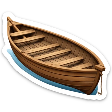rowboat sticker