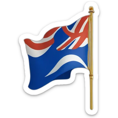 Nouveau drapeau de la Martinique sticker