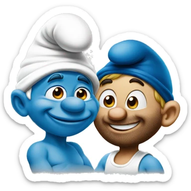 Smurfs sticker