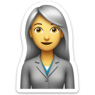 a sales research assistant for emails sticker