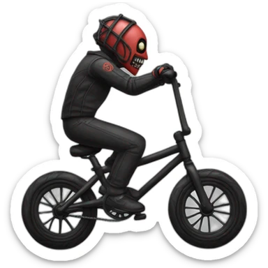 Slipknot bicycle sticker