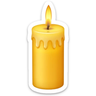candle sticker