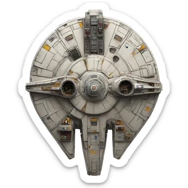 Millennium falcon  sticker