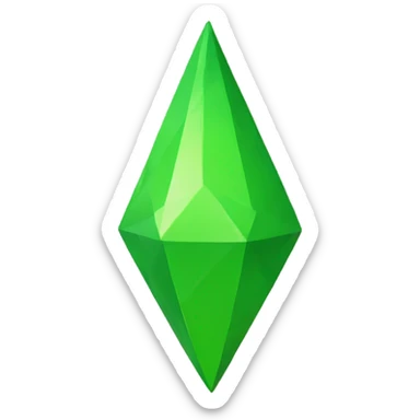 sims plumbob sticker