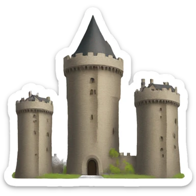 two towers sticker
