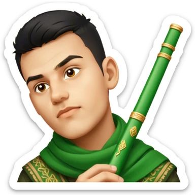 Celtic Piper sticker