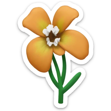 travis scott flower sticker