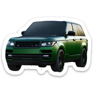 Range rover mansory sticker