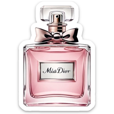 Miss Dior perfume  sticker