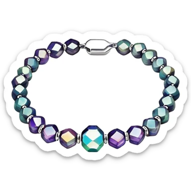 Crystal bead 
Bracelet  sticker