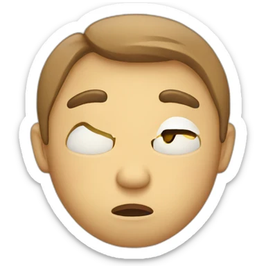 feeling ashamed sticker