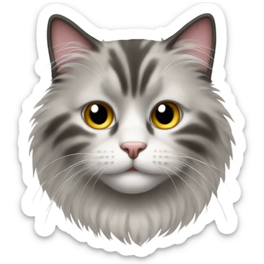 Cat cat sticker