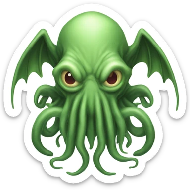light Cthulhu sticker