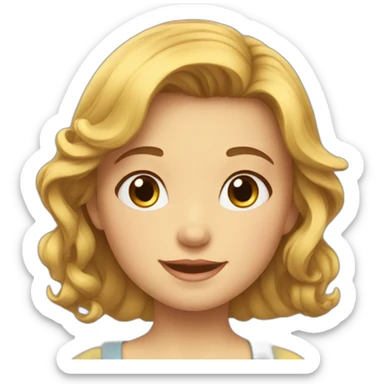 Belle enfant  sticker