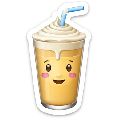 quiero que me hagas una lecheemoji I os sticker