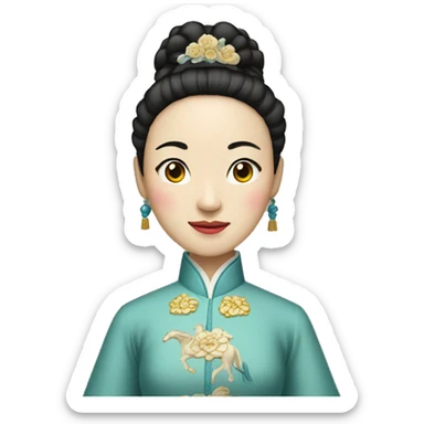 chinese noblewoman  sticker