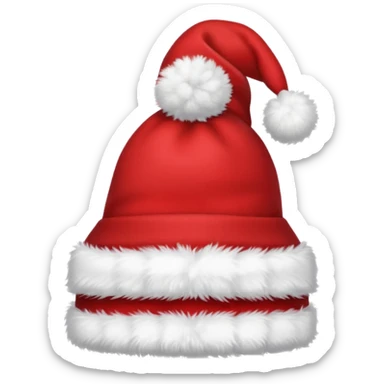 gorro de navidad sticker