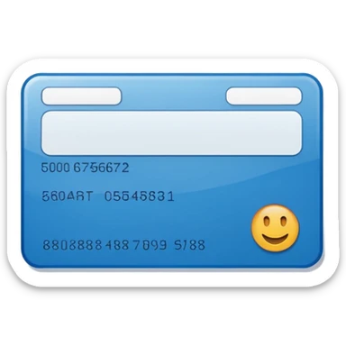 Library card
 sticker