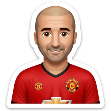 Eric Cantona Manchester United sticker