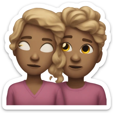 We slept a lot and we get upset a lot and get upset a lot sticker