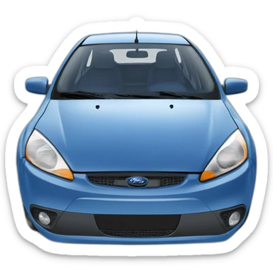 car ford focus 1999 in blue five doors sticker
