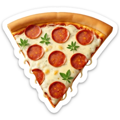 pepperoni pizza slice sticker