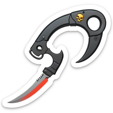 Krambit knife sticker