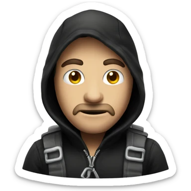 classic burglar sticker