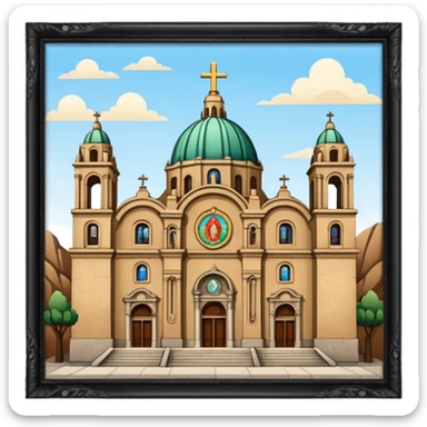 Basilica de Guadalupe sticker
