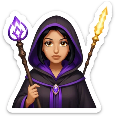 Obsidian Mage sticker