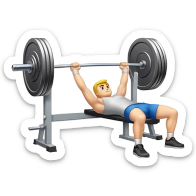 Bench press sticker