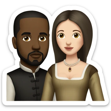 if anne boleyn and kanye west had a baby sticker