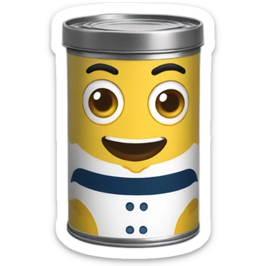 ortiz anchovy tin sticker