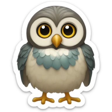 Chouette bouée  sticker