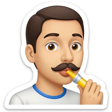 Colombian sniffing sticker