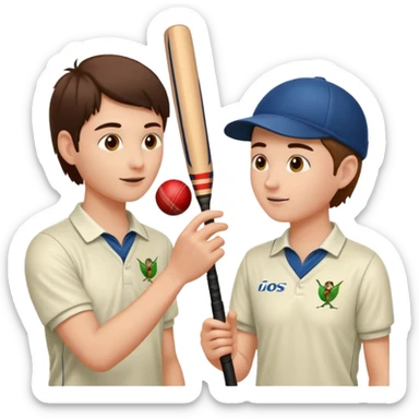 Mujhko ek app Banakar cricket ka jisse sath mein baithkar Khel sake usko aur samne wale se baat bhi kar saken Aisa option do ek aur ka sticker