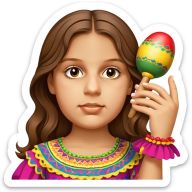 Maraca Player sticker