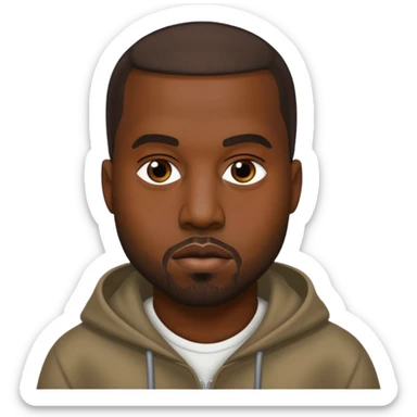 Kanye west sticker