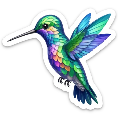 Hummingbird sticker