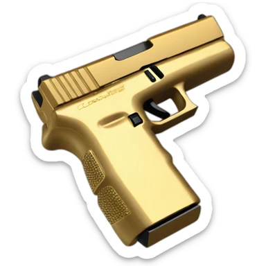 single glock 18 ammo gold sticker